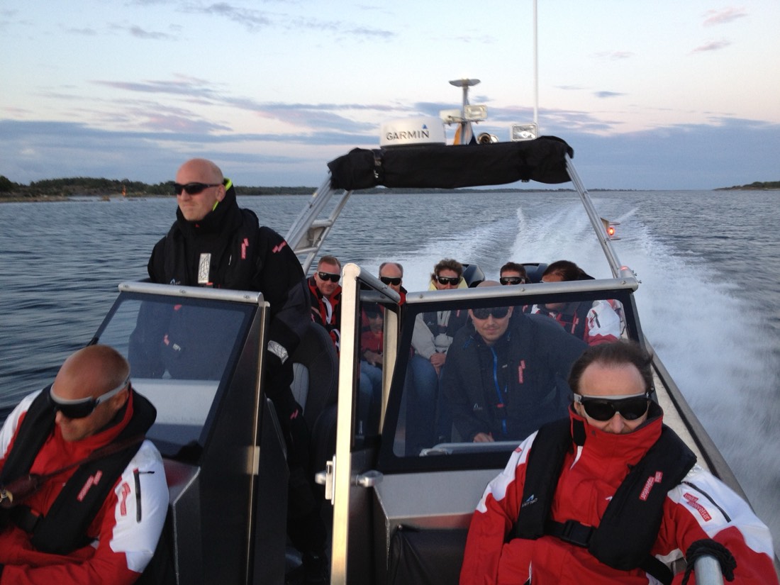 AAK på skärgårdstur med Unika Upplevelser